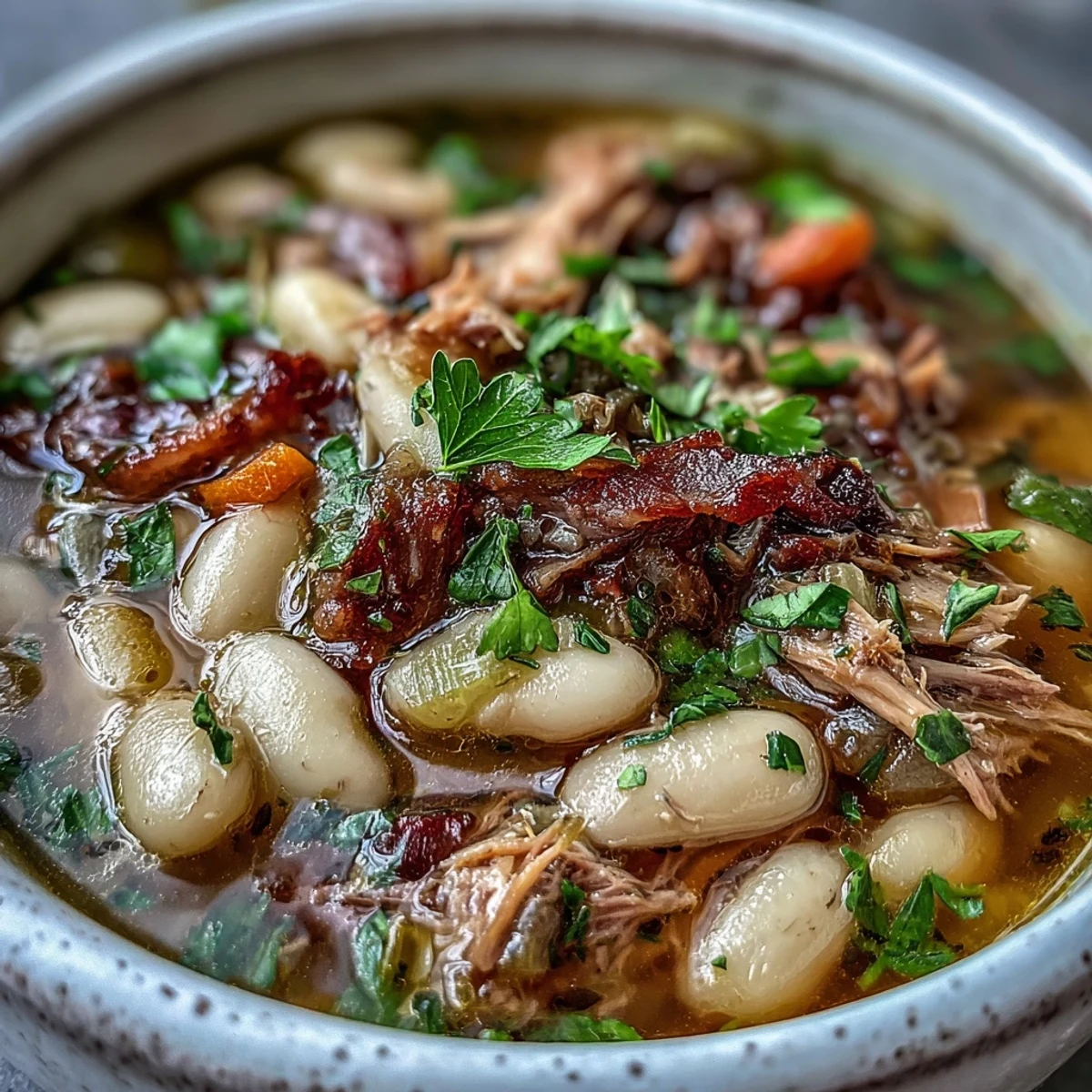 White Bean and Ham Hock Soup Recipe: A Hearty, Simple One-Pot Meal.